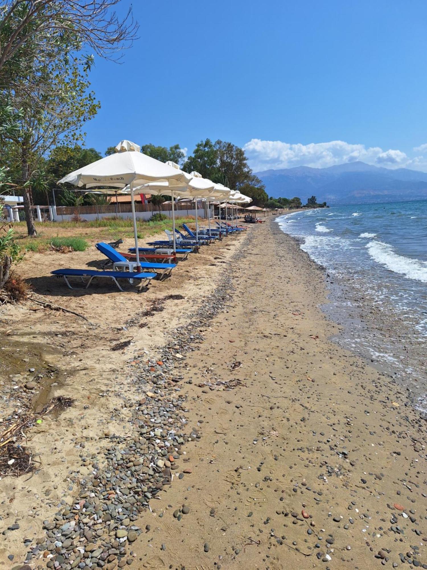Makinia Beach Nafpaktos Extérieur photo