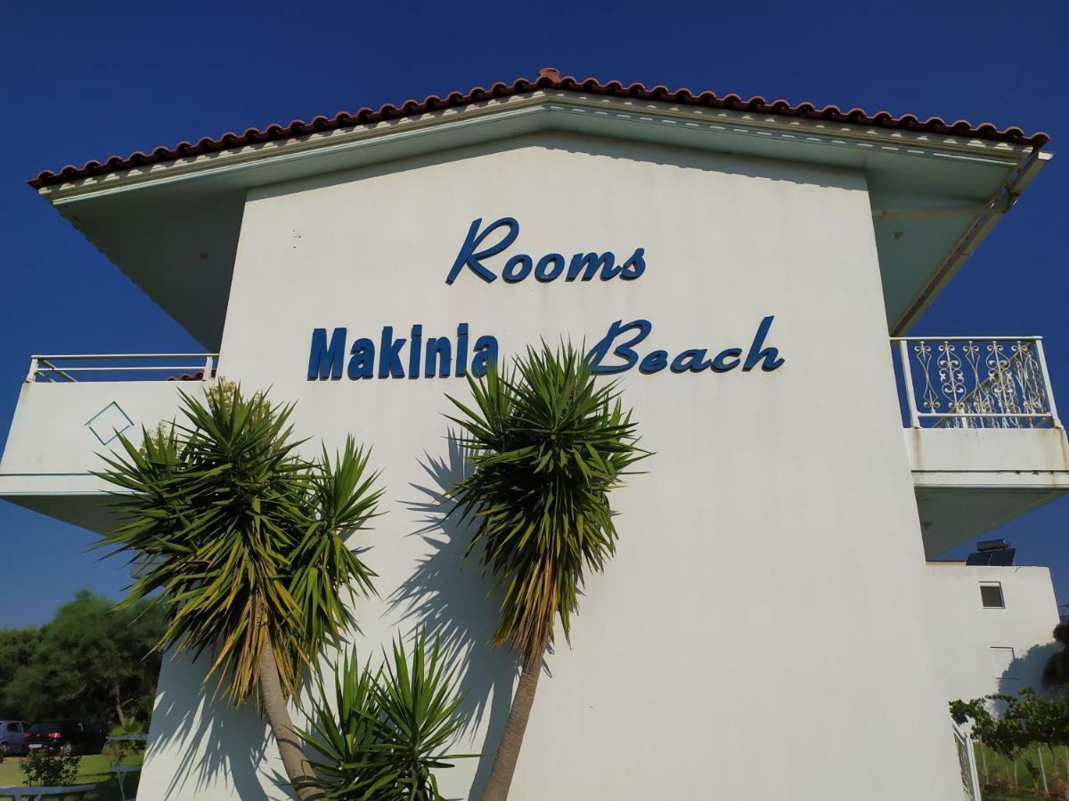 Makinia Beach Nafpaktos Extérieur photo